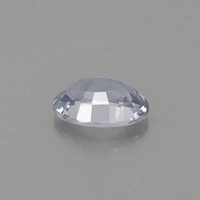 Saphir bleue naturelle coupe ovale, 0,60 ct, VVS-VS