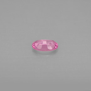 Saphir rose naturelle coupe ovale, 0,47 ct, VVS-VS