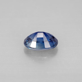 Saphir bleue naturelle coupe ovale, 1,21 ct, VVS-VS