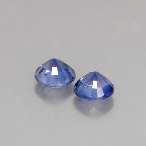 Achetez naturel ct bleue saphir gems, coupe roude, en provenance madagascar chez gemselect. en stock, livraison internationale!