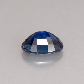 Saphir bleue naturelle coupe ovale, 1,14 ct, VVS-VS