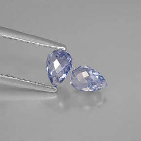 Achetez naturel ct bleue saphir gems, briolette, en provenance sri lanka (ceylan) chez gemselect. en stock, livraison internationale!