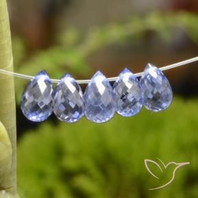 Shop natural 3.42ct Intense Blue  Saphir gems, Briolette, from Sri Lanka at GemSelect. In stock, global shipping!