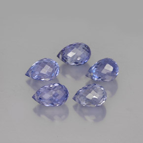 Achetez naturel ct violet saphir gems, briolette, en provenance sri lanka (ceylan) chez gemselect. en stock, livraison internationale!