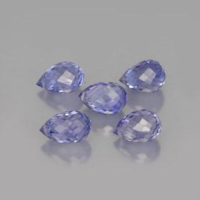 Achetez naturel ct violet saphir gems, briolette, en provenance sri lanka (ceylan) chez gemselect. en stock, livraison internationale!