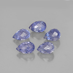 Achetez naturel ct violet saphir gems, briolette, en provenance sri lanka (ceylan) chez gemselect. en stock, livraison internationale!