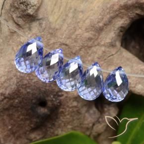 Shop natural 3.82ct Intense Blue  Saphir gems, Briolette, from Sri Lanka at GemSelect. In stock, global shipping!