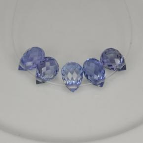 Achetez naturel ct bleue saphir gems, briolette, en provenance sri lanka chez gemselect. en stock, livraison internationale!