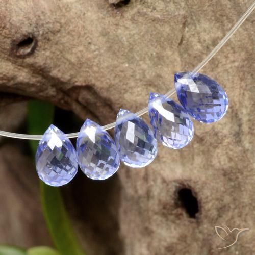 Shop natural 2.03ct Bleu intense Saphir gems, Briolette, from Sri Lanka at GemSelect. In stock, global shipping!