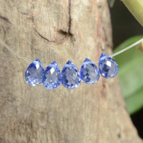 Achetez naturel 2,06ct bleue saphir gems, briolette, en provenance sri lanka chez gemselect. en stock, livraison internationale!