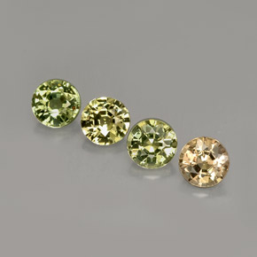 Achetez naturel ct vert saphir gems, coupe roude, en provenance tanzanie chez gemselect. en stock, livraison internationale!