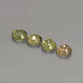 Achetez naturel ct vert saphir gems, coupe roude, en provenance tanzanie chez gemselect. en stock, livraison internationale!