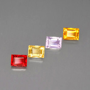 Achetez naturel ct multicolore saphir gems, baguette, en provenance tanzanie (songea) chez gemselect. en stock, livraison internationale!