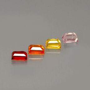 Achetez naturel ct multicolore saphir gems, baguette, en provenance tanzanie (songea) chez gemselect. en stock, livraison internationale!