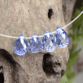 Achetez naturel 2,23ct bleue saphir gems, briolette, en provenance sri lanka chez gemselect. en stock, livraison internationale!