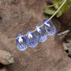 Achetez naturel 2,18ct bleue saphir gems, briolette, en provenance sri lanka chez gemselect. en stock, livraison internationale!