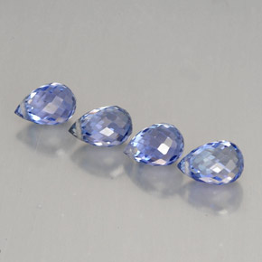 Achetez naturel ct bleue saphir gems, briolette, en provenance sri lanka (ceylan) chez gemselect. en stock, livraison internationale!