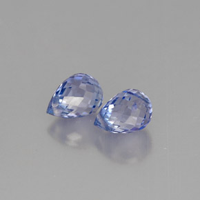 Achetez naturel ct bleue saphir gems, briolette, en provenance sri lanka (ceylan) chez gemselect. en stock, livraison internationale!