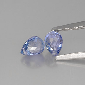 Achetez naturel ct bleue saphir gems, briolette, en provenance sri lanka (ceylan) chez gemselect. en stock, livraison internationale!