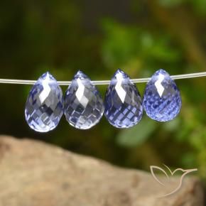 Shop natural 2.39ct Bleu foncé Saphir gems, Briolette, from Sri Lanka at GemSelect. In stock, global shipping!
