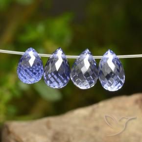 Shop natural 2.39ct Bleu foncé Saphir gems, Briolette, from Sri Lanka at GemSelect. In stock, global shipping!