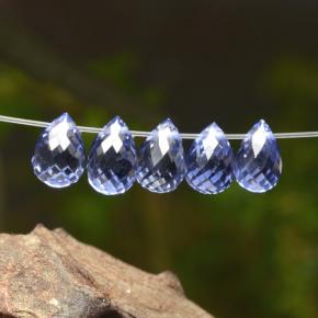 Achetez naturel 2,93ct bleue saphir gems, briolette, en provenance sri lanka chez gemselect. en stock, livraison internationale!