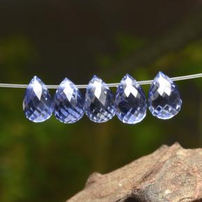 Achetez naturel 2,93ct bleue saphir gems, briolette, en provenance sri lanka chez gemselect. en stock, livraison internationale!