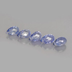 Achetez naturel ct bleue saphir gems, briolette, en provenance sri lanka chez gemselect. en stock, livraison internationale!