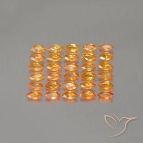 Shop natural 2.72ct Orange vif Saphir gems, Marquise, from Tanzanie at GemSelect. In stock, global shipping!