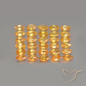Shop natural 3.35ct Orange vif Saphir gems, Marquise, from Tanzanie at GemSelect. In stock, global shipping!