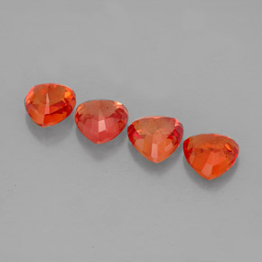 Achetez naturel ct orange saphir gems, trillion, en provenance tanzanie (songea) chez gemselect. en stock, livraison internationale!