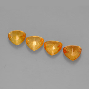 Achetez naturel ct orange saphir gems, trillion, en provenance tanzanie (songea) chez gemselect. en stock, livraison internationale!