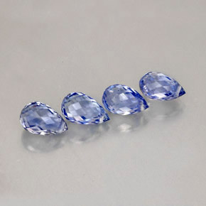 Achetez naturel ct bleue saphir gems, briolette, en provenance sri lanka chez gemselect. en stock, livraison internationale!