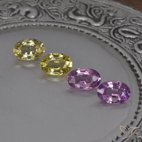 Achetez naturel 2,15ct multicolore saphir gems, coupe ovale, en provenance tanzanie chez gemselect. en stock, livraison internationale!
