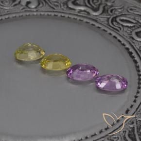 Achetez naturel 2,15ct multicolore saphir gems, coupe ovale, en provenance tanzanie chez gemselect. en stock, livraison internationale!