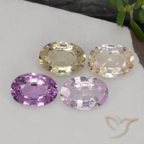 Achetez naturel 2,17ct multicolore saphir gems, coupe ovale, en provenance tanzanie chez gemselect. en stock, livraison internationale!