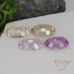 Achetez naturel 2,17ct multicolore saphir gems, coupe ovale, en provenance tanzanie chez gemselect. en stock, livraison internationale!