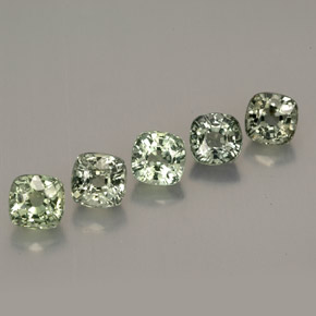 Achetez naturel ct vert saphir gems, coupe coussin, en provenance tanzanie (songea) chez gemselect. en stock, livraison internationale!