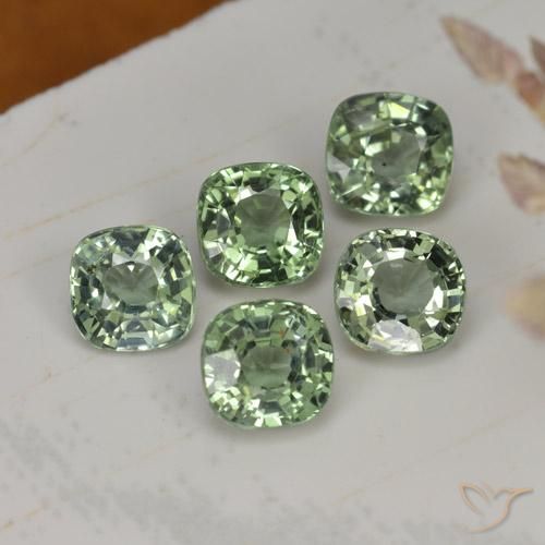 Shop natural 2.25ct Forêt verte Saphir gems, Coussin, from Tanzanie at GemSelect. In stock, global shipping!