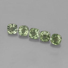Achetez naturel ct vert saphir gems, coupe coussin, en provenance tanzanie (songea) chez gemselect. en stock, livraison internationale!