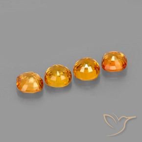 Shop natural 1.67ct Orange moyen Saphir gems, Coussin, from Tanzanie at GemSelect. In stock, global shipping!