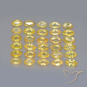 Achetez naturel 3,68ct jaune saphir gems, marquise, en provenance tanzanie chez gemselect. en stock, livraison internationale!