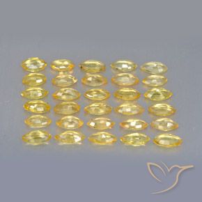 Achetez naturel 3,68ct jaune saphir gems, marquise, en provenance tanzanie chez gemselect. en stock, livraison internationale!
