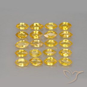 Achetez naturel 2,53ct jaune saphir gems, marquise, en provenance tanzanie chez gemselect. en stock, livraison internationale!