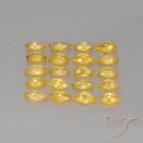 Achetez naturel 2,53ct jaune saphir gems, marquise, en provenance tanzanie chez gemselect. en stock, livraison internationale!
