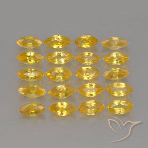 Achetez naturel 2,26ct jaune saphir gems, marquise, en provenance tanzanie chez gemselect. en stock, livraison internationale!