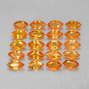Achetez naturel ct orange saphir gems, marquise, en provenance tanzanie (songea) chez gemselect. en stock, livraison internationale!