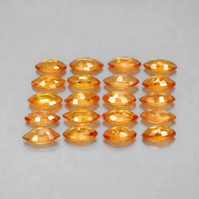 Achetez naturel ct orange saphir gems, marquise, en provenance tanzanie (songea) chez gemselect. en stock, livraison internationale!