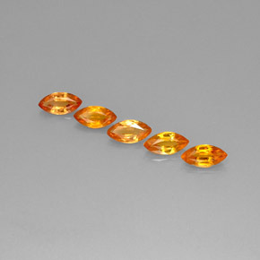 Achetez naturel 2,76ct orange saphir gems, marquise, en provenance tanzanie chez gemselect. en stock, livraison internationale!