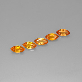 Achetez naturel 2,76ct orange saphir gems, marquise, en provenance tanzanie chez gemselect. en stock, livraison internationale!